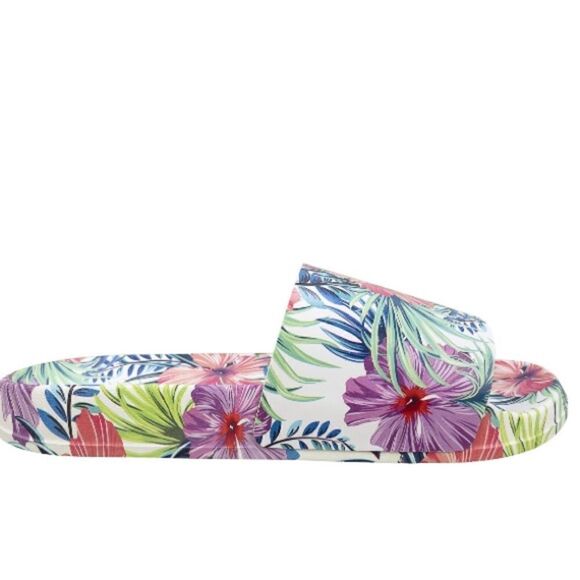 Hawaiian  Floral 🌺 Printed Slides - Picture 3 of 5